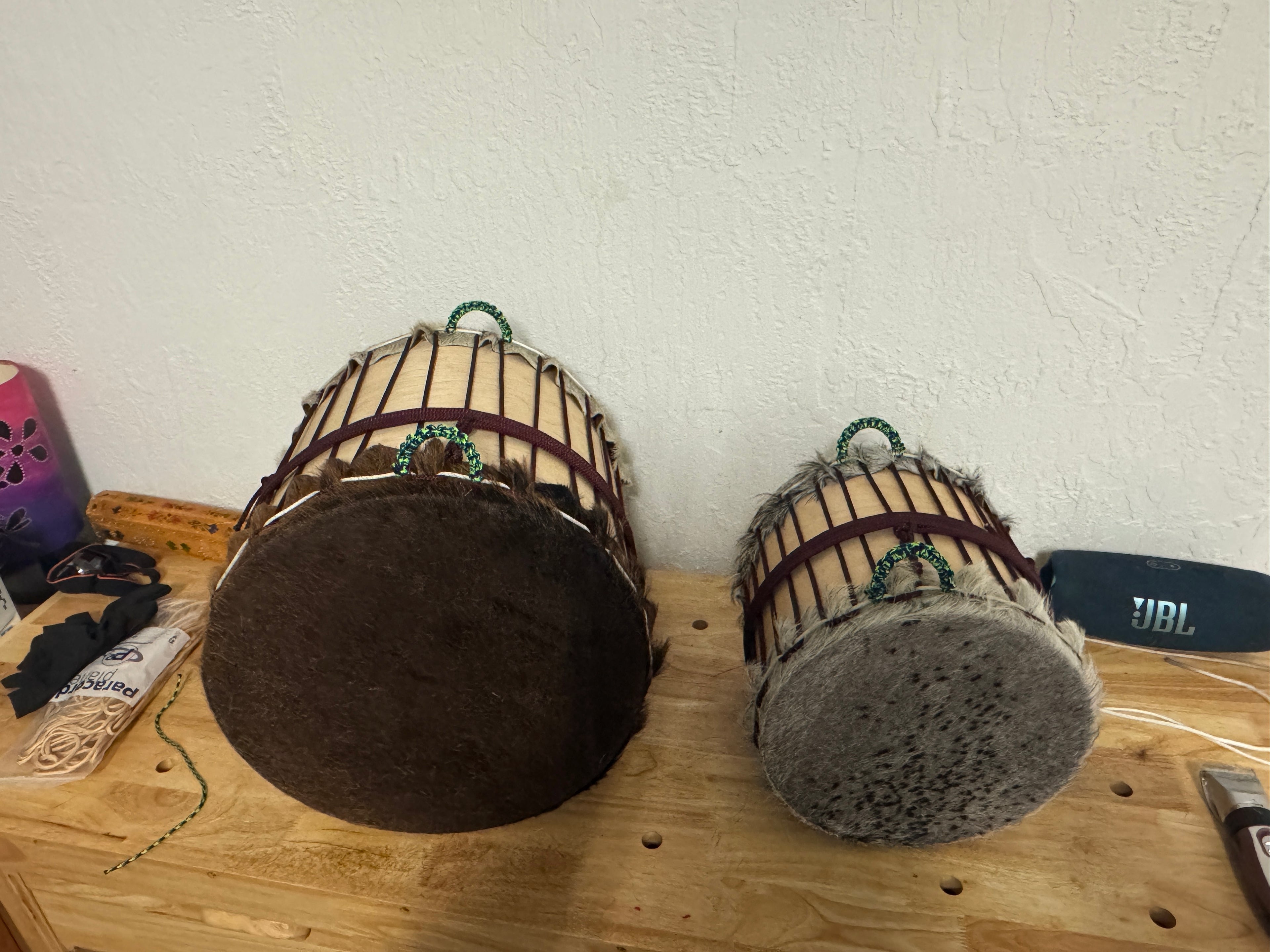 Joshua’s drums Tribal Tom’s