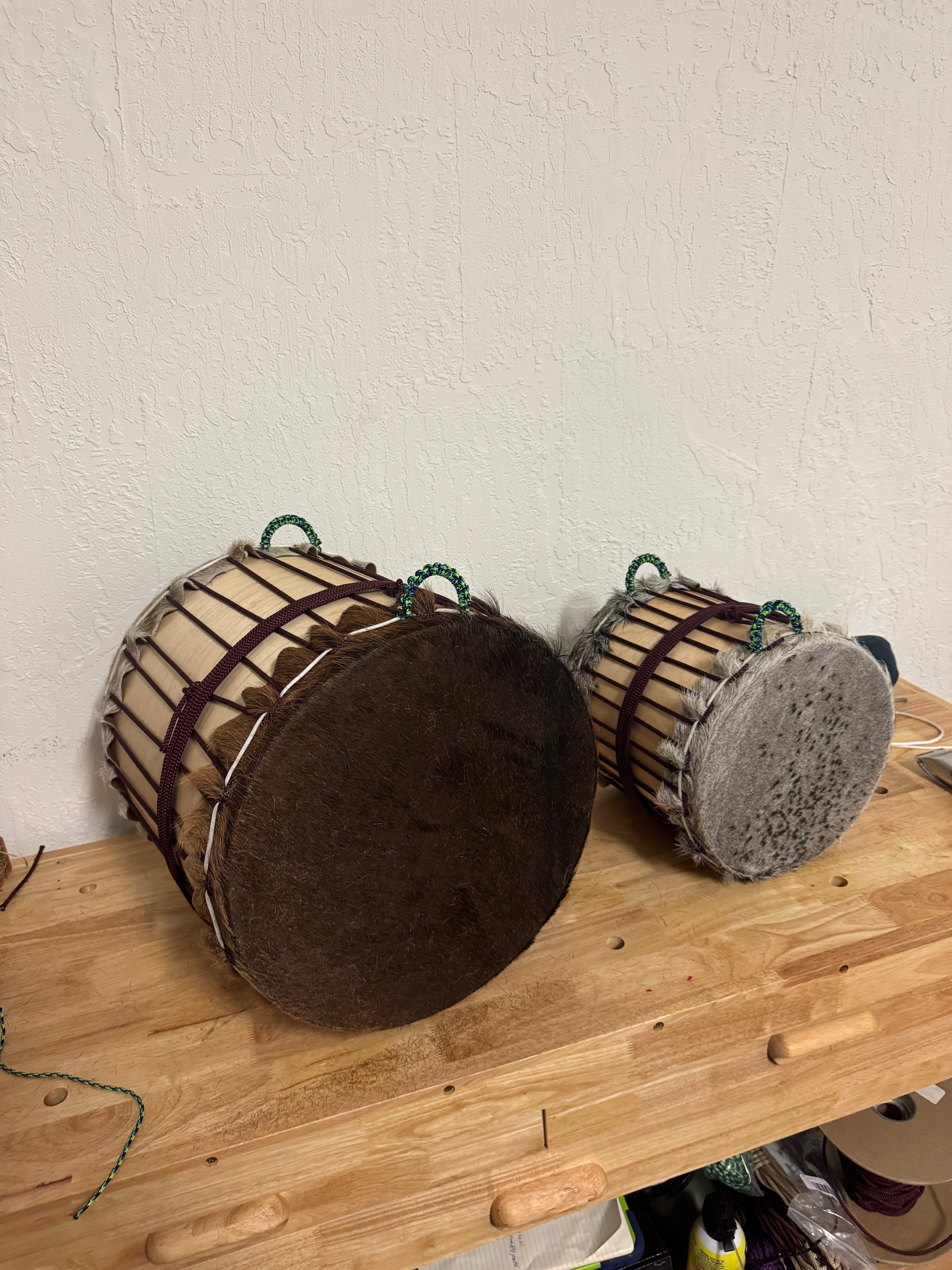 Joshua’s drums Tribal Tom’s