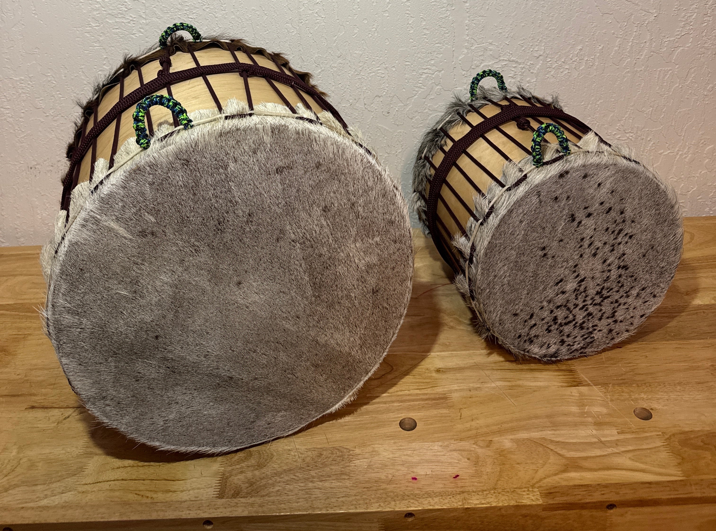 Joshua’s drums Tribal Tom’s