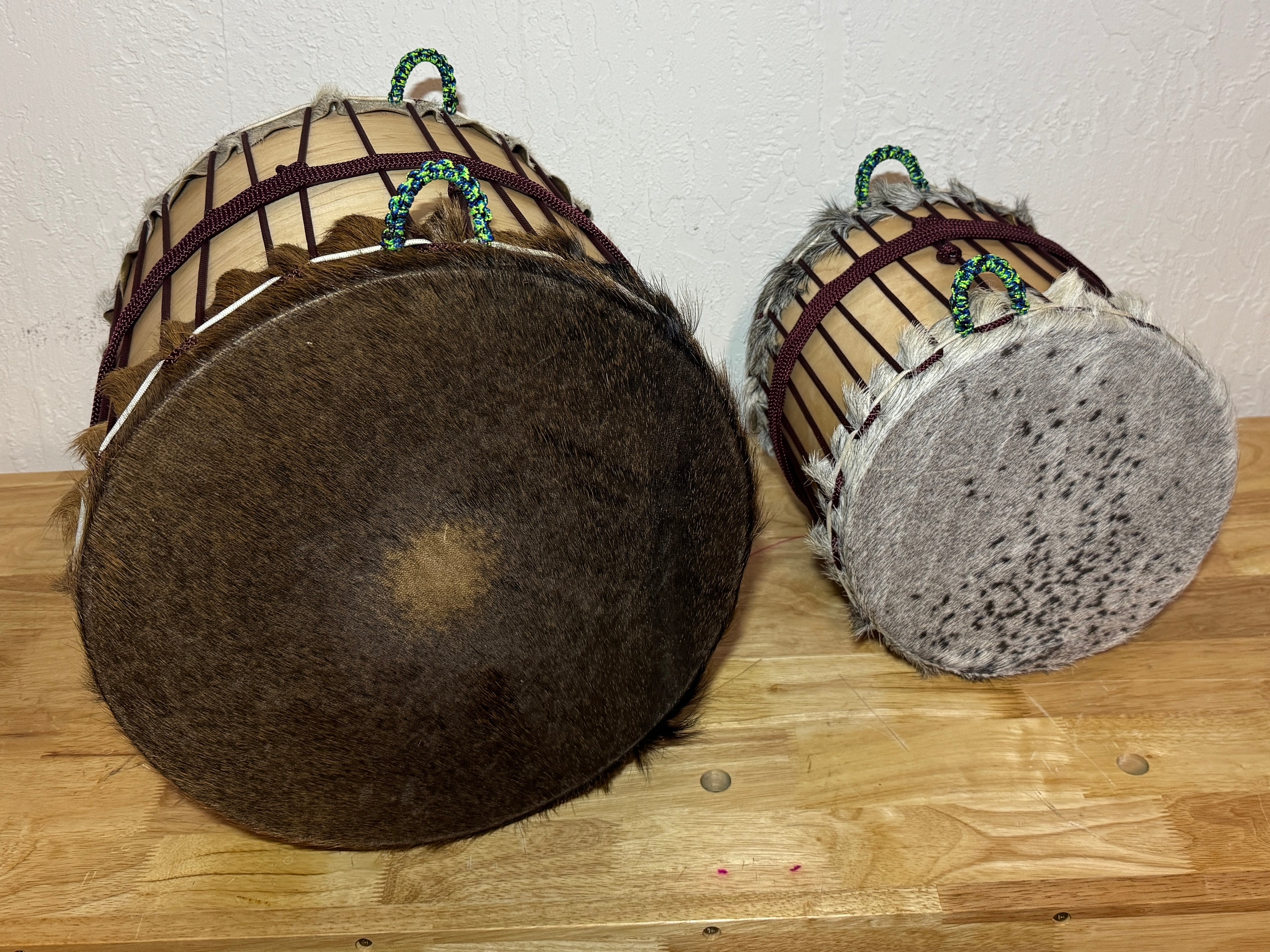 Joshua’s drums Tribal Tom’s